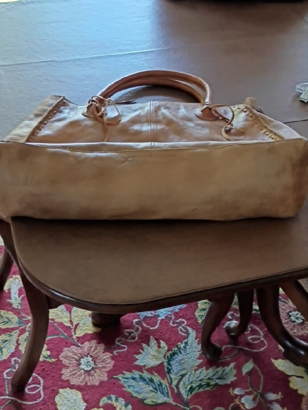NWT BED|STU Rockaway Tote with Removable Strap, Oats Pecan - Picture 12 of 12